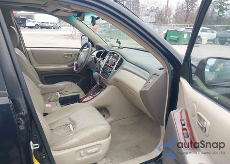 2005 Toyota Highlander Limited V6 z USA, uszkodzony, nr VIN JTEDP21A750088418